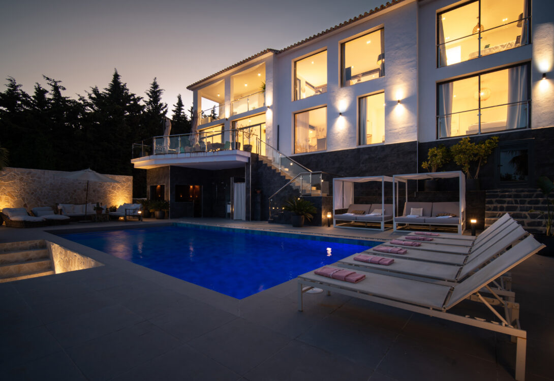 luxury villa benalmadena seaview