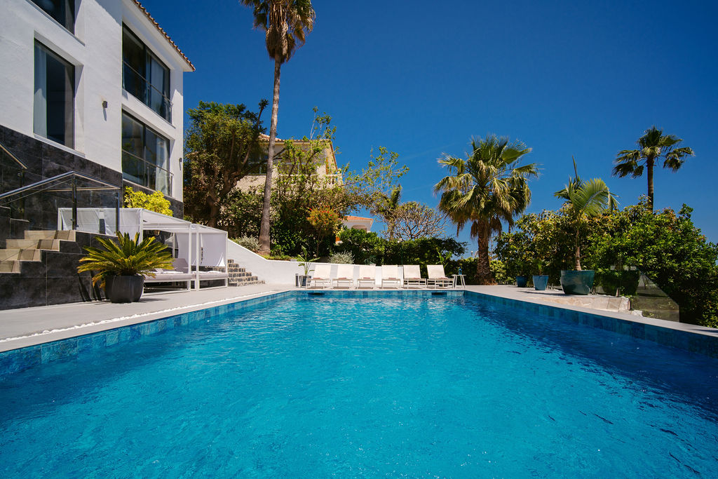 Luxury Villa rental Benalmadena Sea view Scandi Style